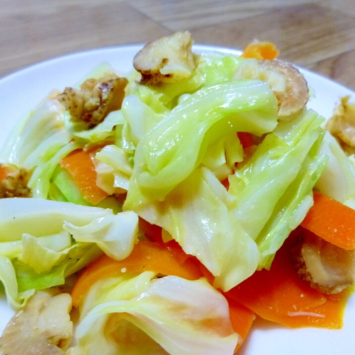 ベビーホタテと野菜の炒め物